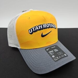 Nike Classic99 Utah Royals Sublimation Print Trucker Hat Snapback Cap NWSL‎ New